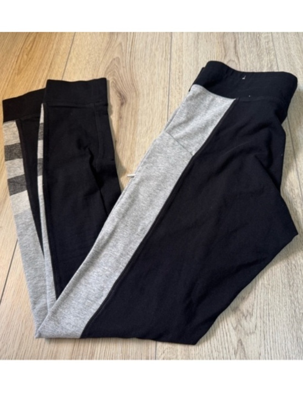 Victoria’s Secret pink black grey leggings tights